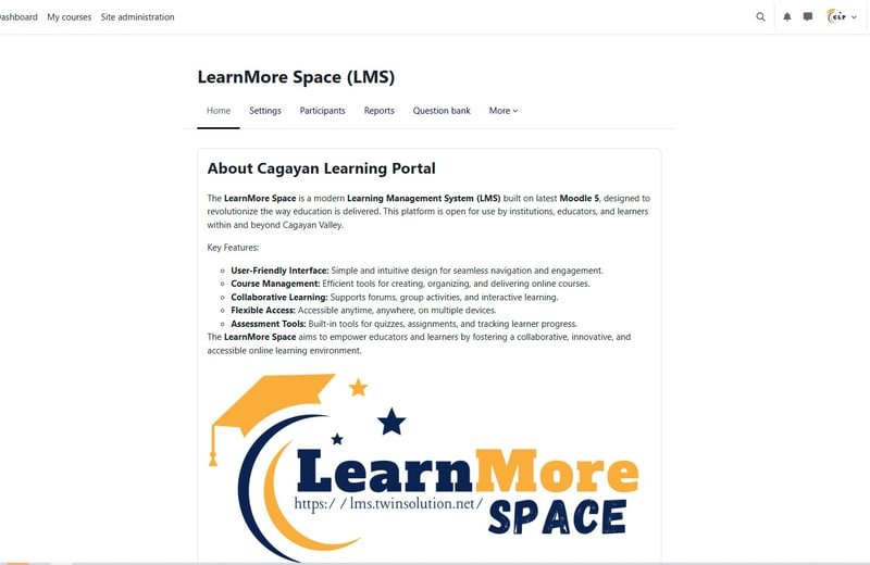 LearnMore Space — Learning Management System